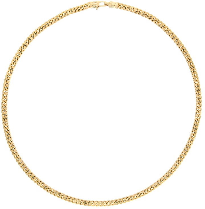 Photo: Tom Wood Gold Curb Chain L Necklace