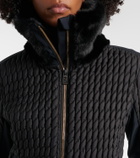 Toni Sailer Gillian teddy-trimmed ski jacket