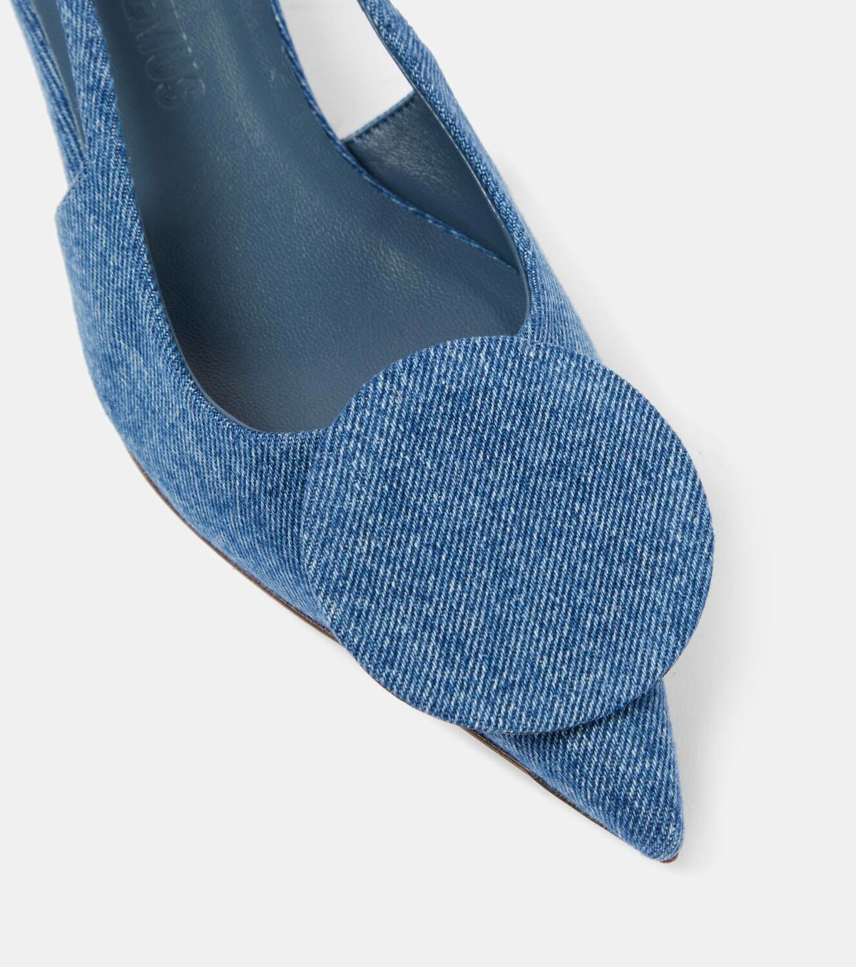 シューズ・サンダルその他 JACQUEMUS Ballerina slingback Duelo Plates in denim 22164431_52942122_600.jpg