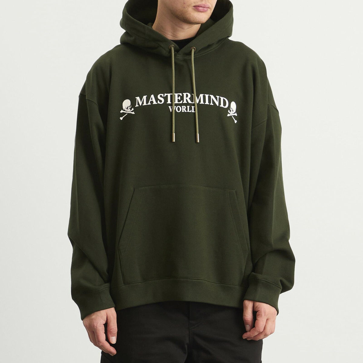 MASTERMIND WORLD Men's OG LOGo Hoodie in Olive