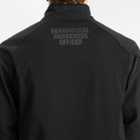 Umbro by Slam Jam Men's Tactical Half Zip Sweat in Black