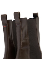 Aeyde Jack Leather Chelsea Boots Brown
