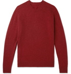 Anderson & Sheppard - Shetland Wool Sweater - Red