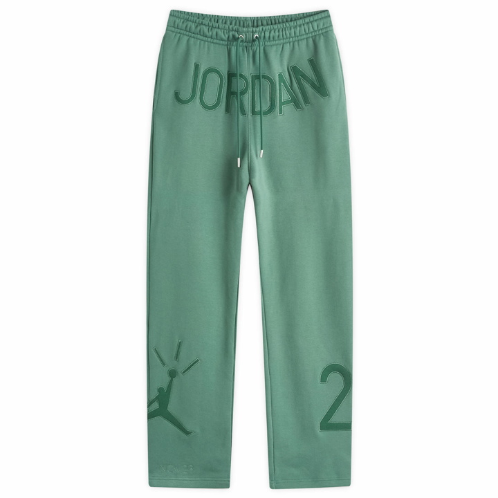 Photo: Air Jordan x Nina Chanel Fleece Pant in Green Stone