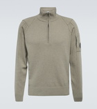 C.P. Company Wool-blend half-zip sweater