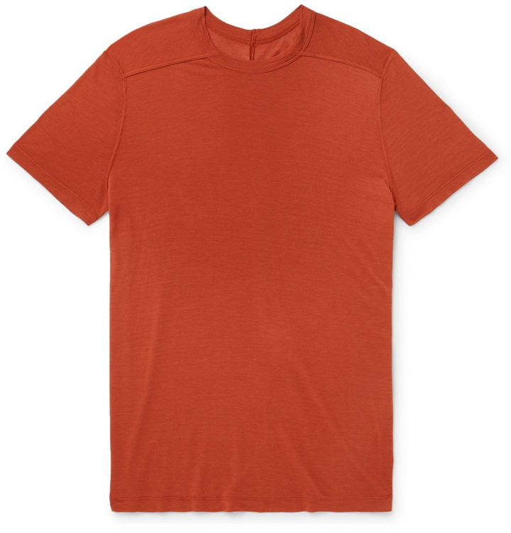 Photo: Rick Owens - Jersey T-Shirt - Orange