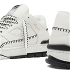 Axel Arigato Men's Area Lo Sneaker Stitch Sneakers in White/Black