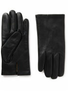 Dents - Andover Touchscreen Cashmere-Lined Leather Gloves - Black