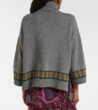 Etro Wool, cashmere, and cotton-blend sweater