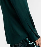 Vince Silk-blend satin shirt
