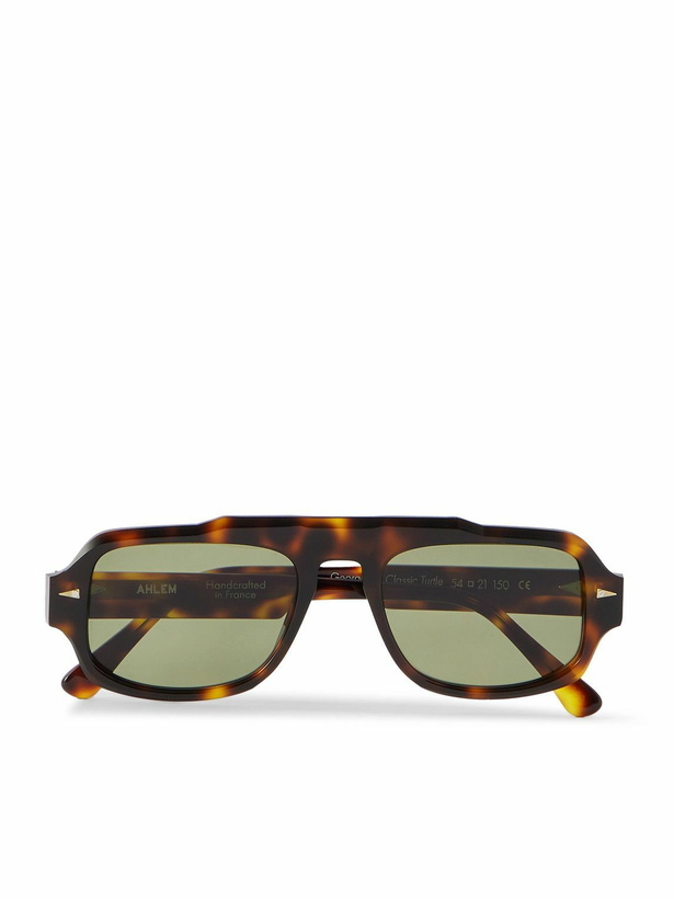 Photo: AHLEM - George V Aviator-Style Tortoiseshell Acetate Sunglasses