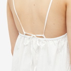 Deiji Studios Women's Simple Cotton Dress in White