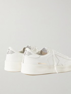 Golden Goose - Stardan Leather Sneakers - White