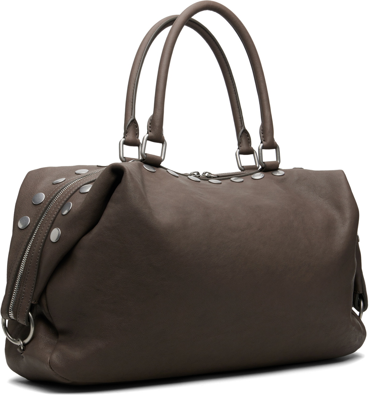 MARGESHERWOOD Gray Dumpling Stud Bag