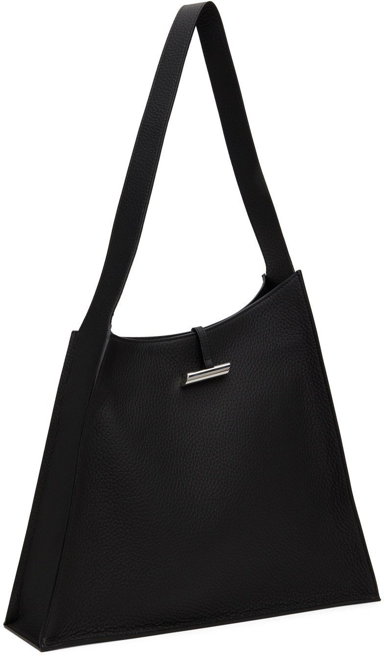 Little Liffner Black Slanted Tote