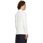 Blue Blue Japan White Slub Cotton Turtleneck