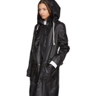 Wendelborn Black Long Windbreaker Coat
