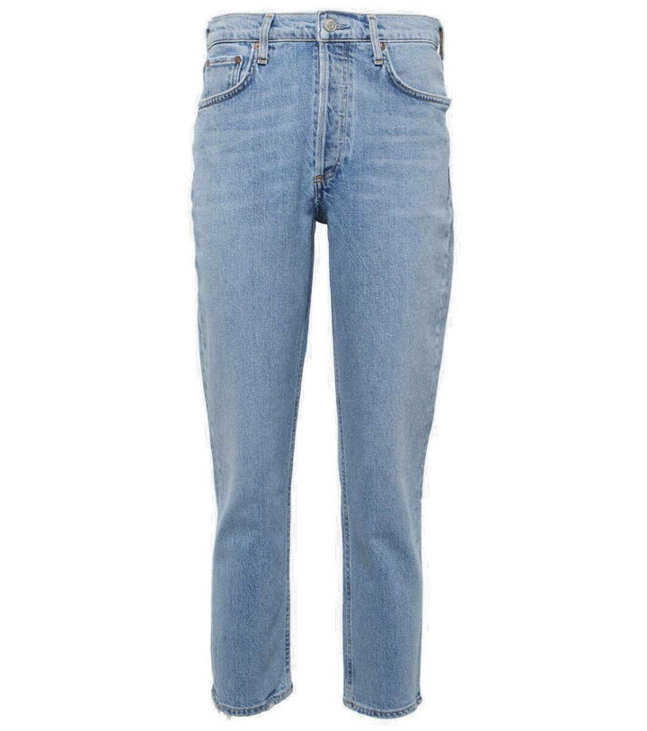 Photo: Agolde Riley high-rise cropped slim jeans