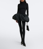 Magda Butrym Paneled wool-blend minidress