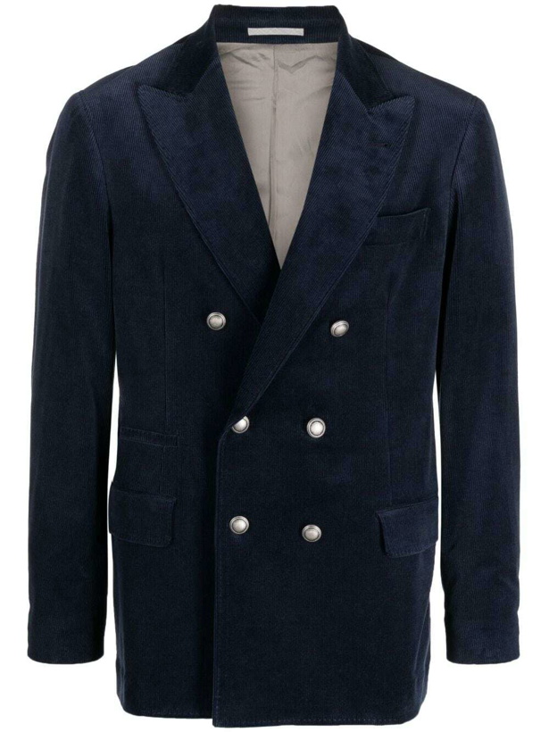 Photo: BRUNELLO CUCINELLI - Double-breasted Jacket