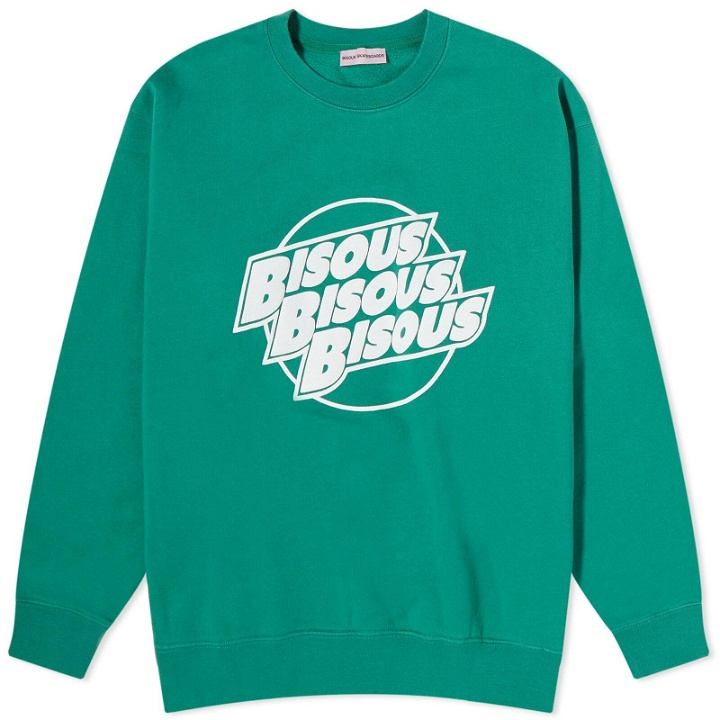 Photo: Bisous Skateboards Western Sweat in Forest Green