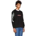 Givenchy Black Scorpion Logo Sweatshirt