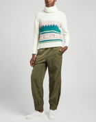 Moncler Womens Turtleneck in Off white