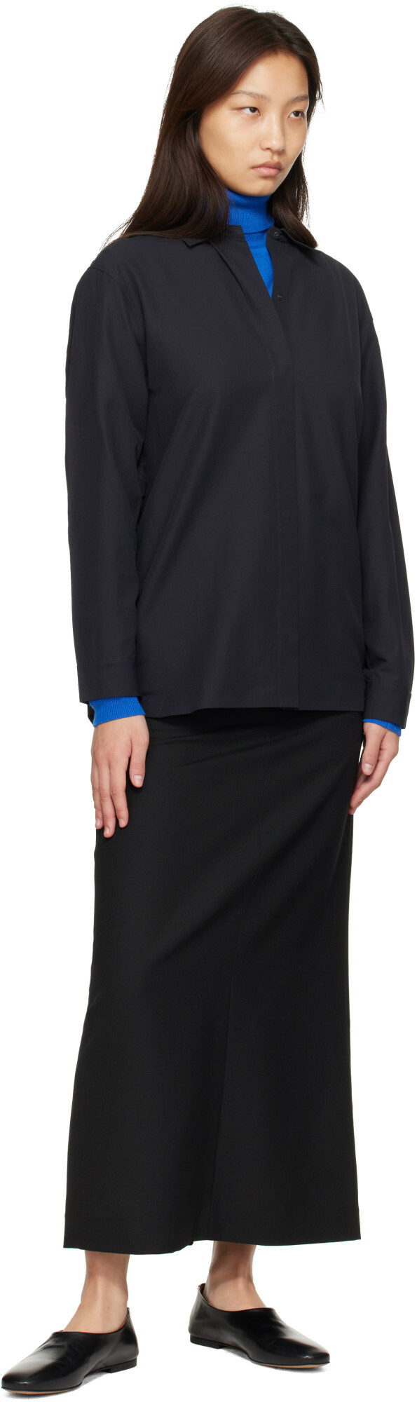 Veilance Black Pixa LS Shirt