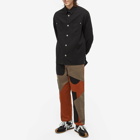 JW Anderson Men's Patchwork Fatigue Trousers in Khaki