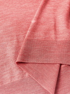 Peter Millar - Excursionist Flex Wool-Blend Half-Zip Sweater - Pink