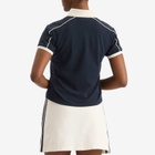 Adidas Women's x Sporty & Rich POLO T-SHIRT in Night Navy