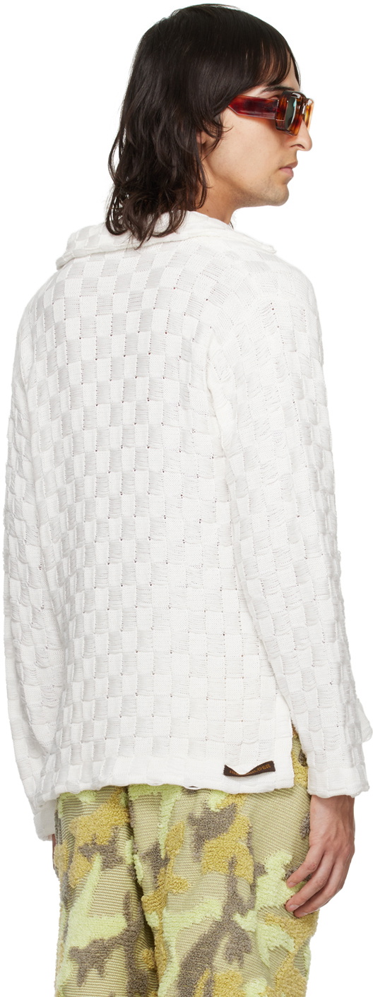 Isa Boulder SSENSE Exclusive White Jacket