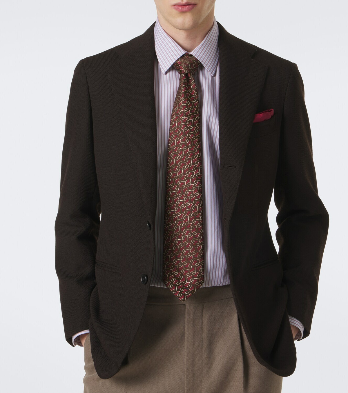 Charvet Silk jacquard tie