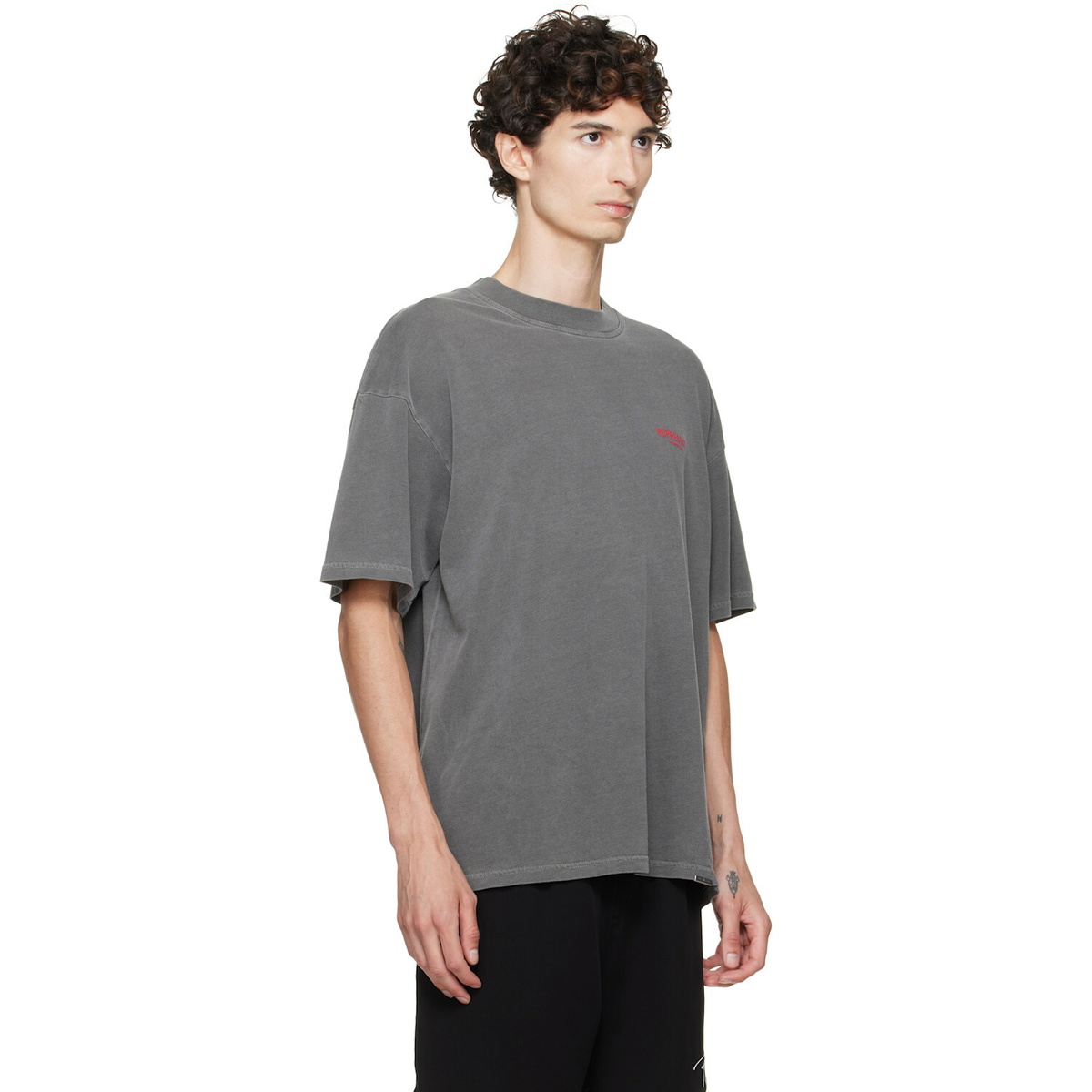 Represent Gray Printed 'Owners Club' T-shirt