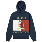 Hilfiger Collection Crest & Flag Popover Hoody