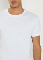 Tom Ford Perforated Cotton T-shirt White