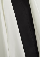 Solace London Ainhoa Scarf-effect Strapless Gown Black