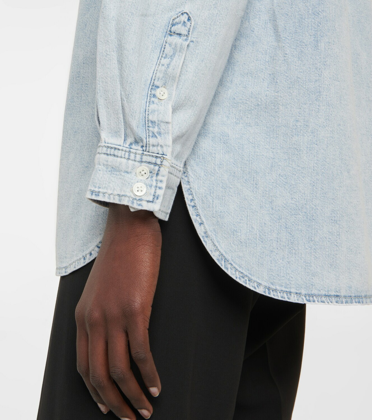 Frame - Beach oversized denim shirt