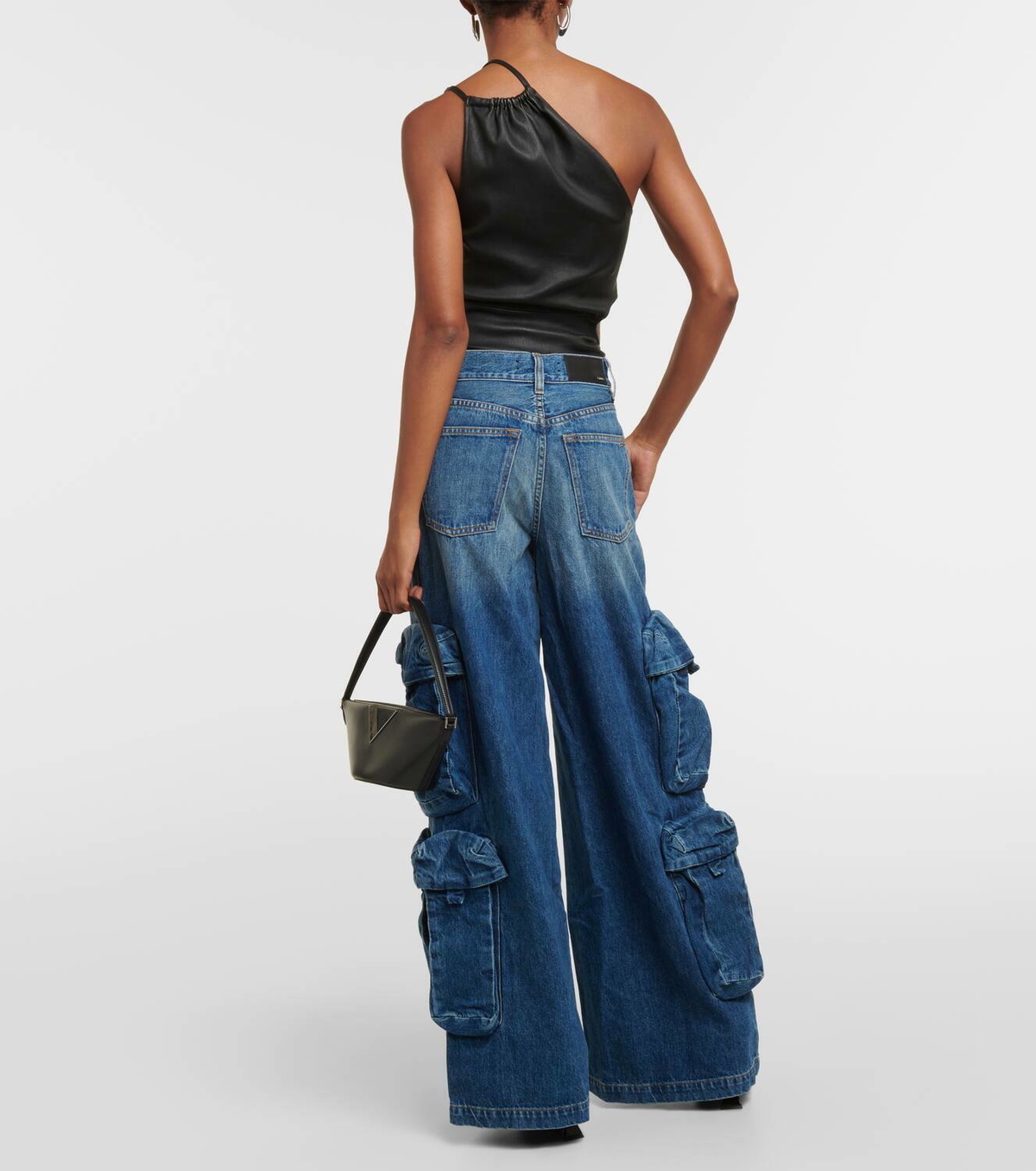 Amiri High-rise cargo jeans Amiri