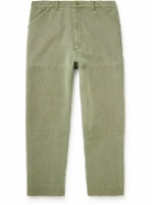 Manresa - Sheffield Straight-Leg Cotton-Canvas Trousers - Green