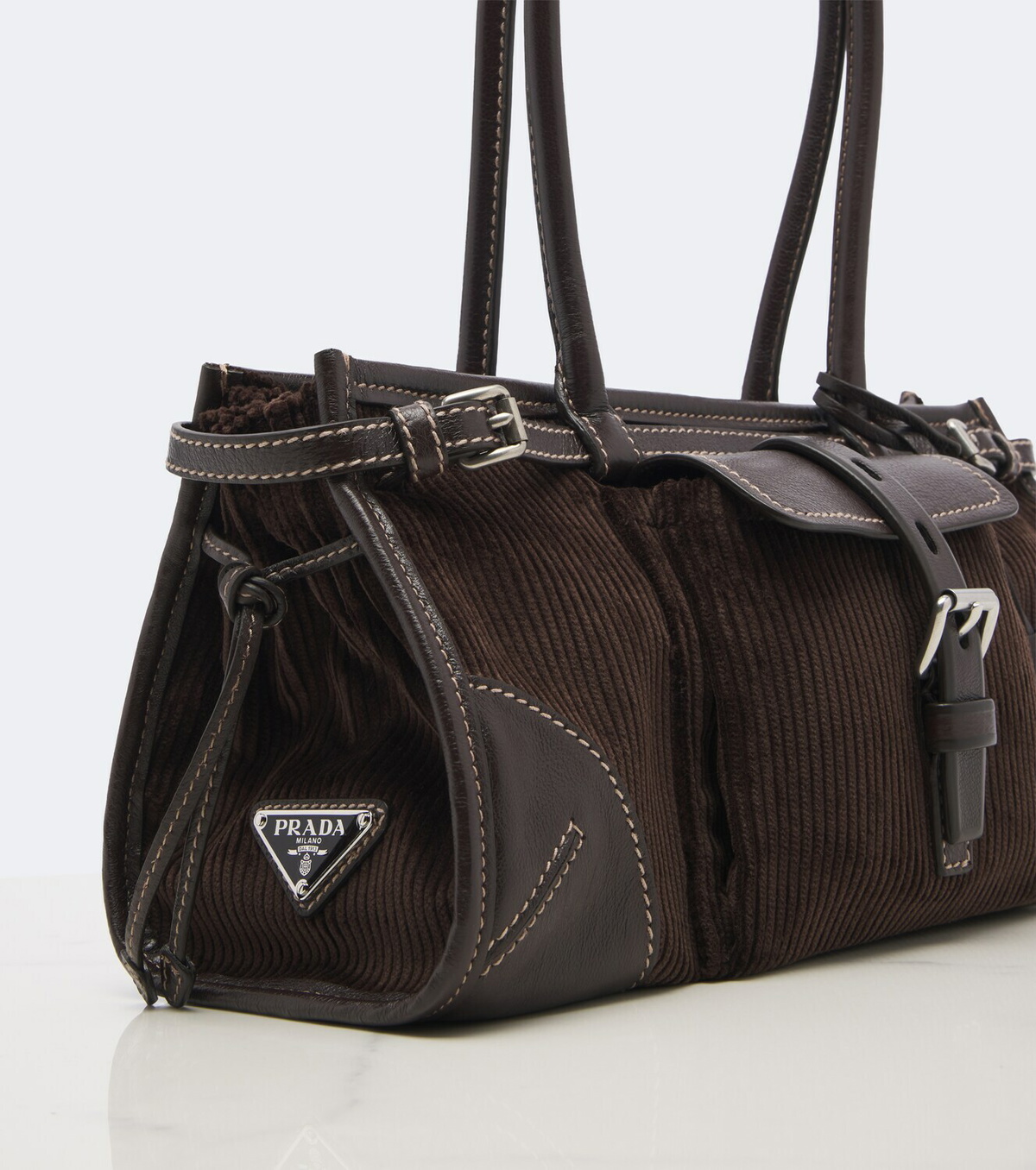 Prada Prada Bonnie Medium corduroy shoulder bag