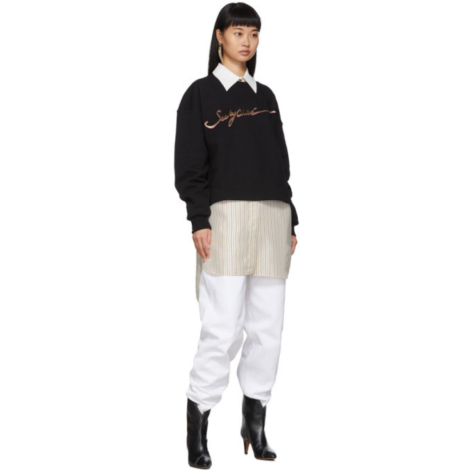 See by Chloe Black Logo Sweatshirt