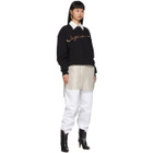 See by Chloe Black Logo Sweatshirt