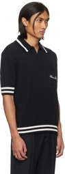 Balmain Black Signature Polo