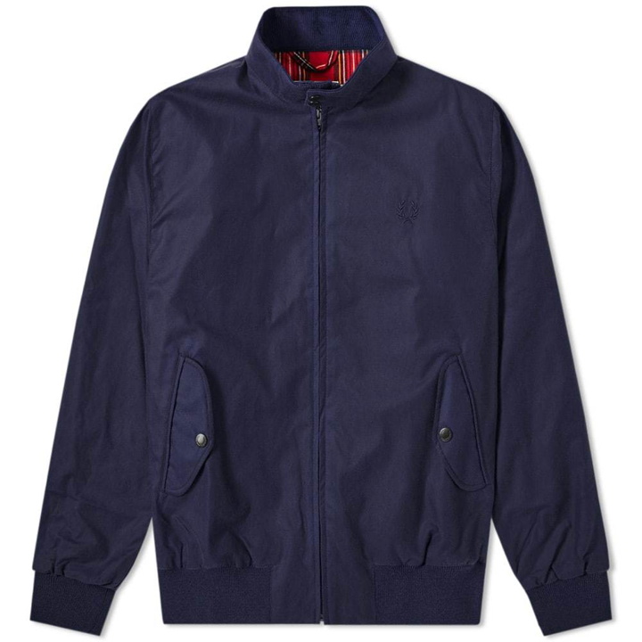 Photo: Fred Perry Reissues Made in England Harrington Jacket Blue