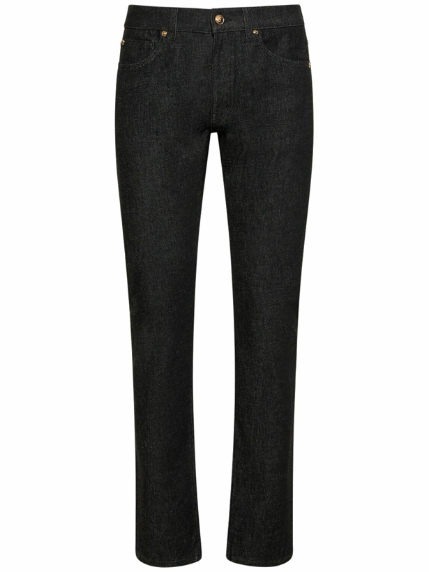 Photo: VERSACE - Tailored Stretch Denim Skinny Jeans