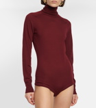 Victoria Beckham Wool turtleneck bodysuit