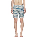 Onia Blue Art Scenery The Calder 7.5 Swim Shorts