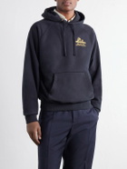 Aimé Leon Dore - Unisphere Logo-Print Cotton-Jersey Hoodie - Black