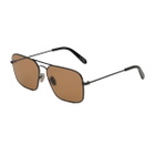 Retrosuperfuture Iggy 2.0 Brown Brown Black Sunglasses